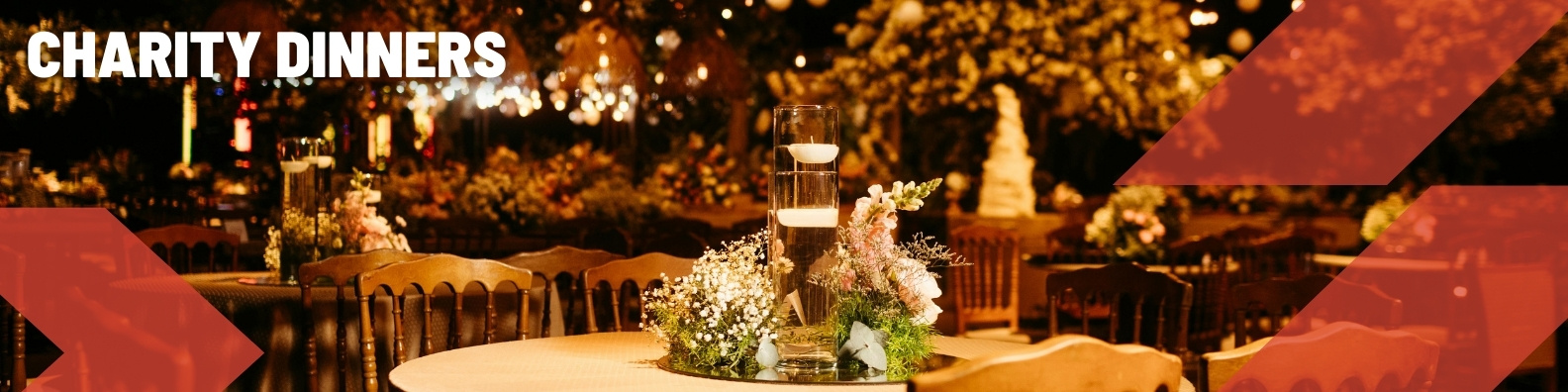 Charity Dinners sponsorship opportunities from Sponsor Seeker